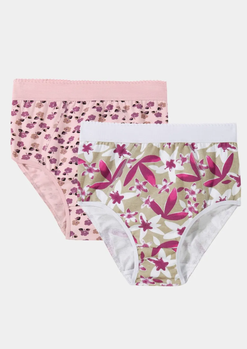 Lot de 7 slips ventre plat