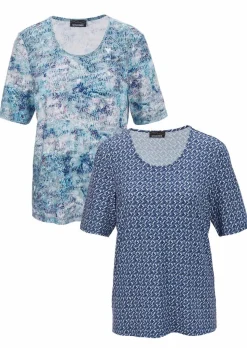 Lot de 2 T-shirts imprimés