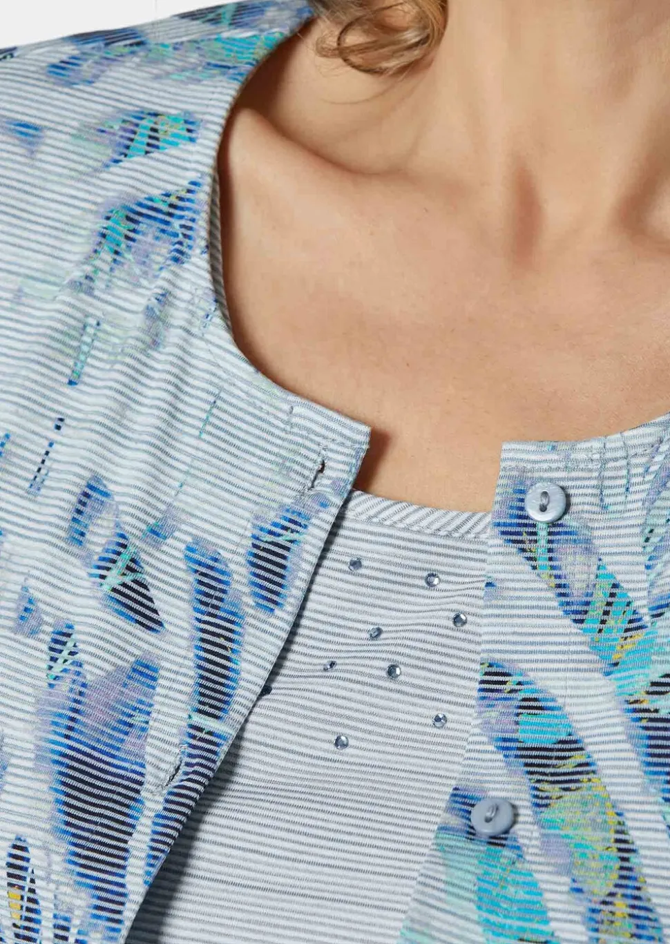 Lot de T-shirts imprimés à paillettes