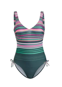 Maillot de bain avec encolure en V et coques souples
