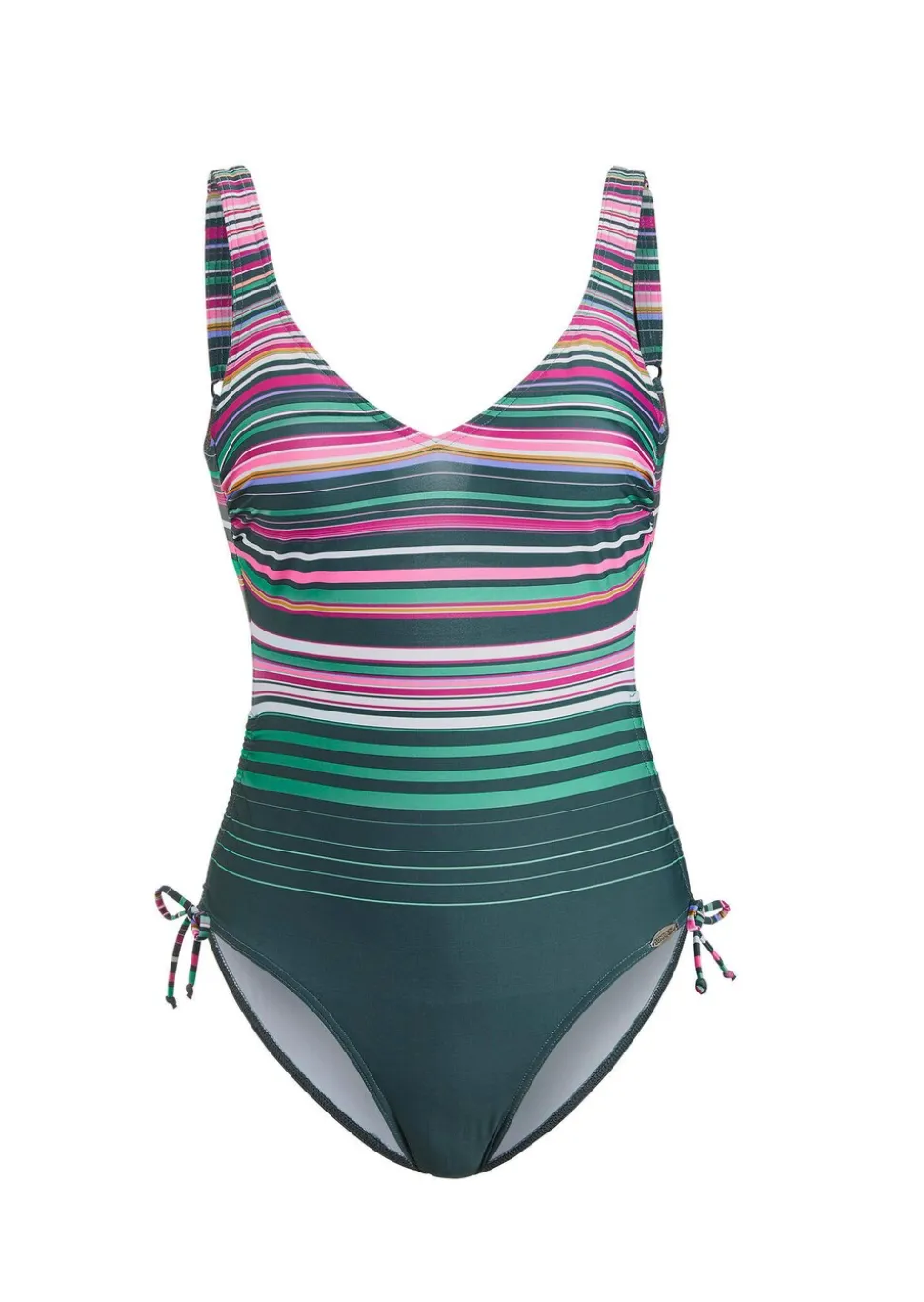 Maillot de bain avec encolure en V et coques souples
