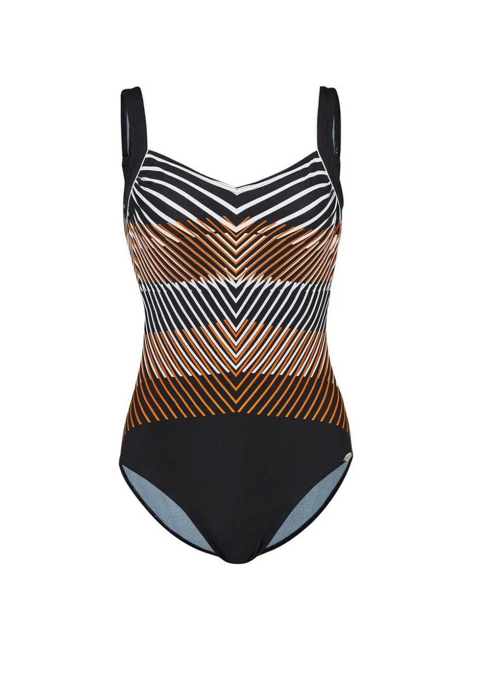 Maillot de bain avec encolure en V et coques souples