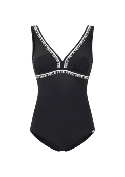 Maillot de bain avec passepoils féminins