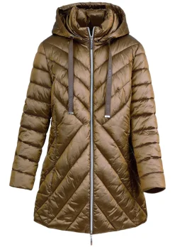 Manteau court matelassé