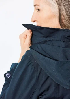 Manteau court style trenchcoat