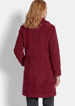 Manteau en teddy ultradoux