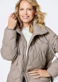 Manteau matelassé avec capuche