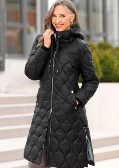 Manteau matelassé avec capuche
