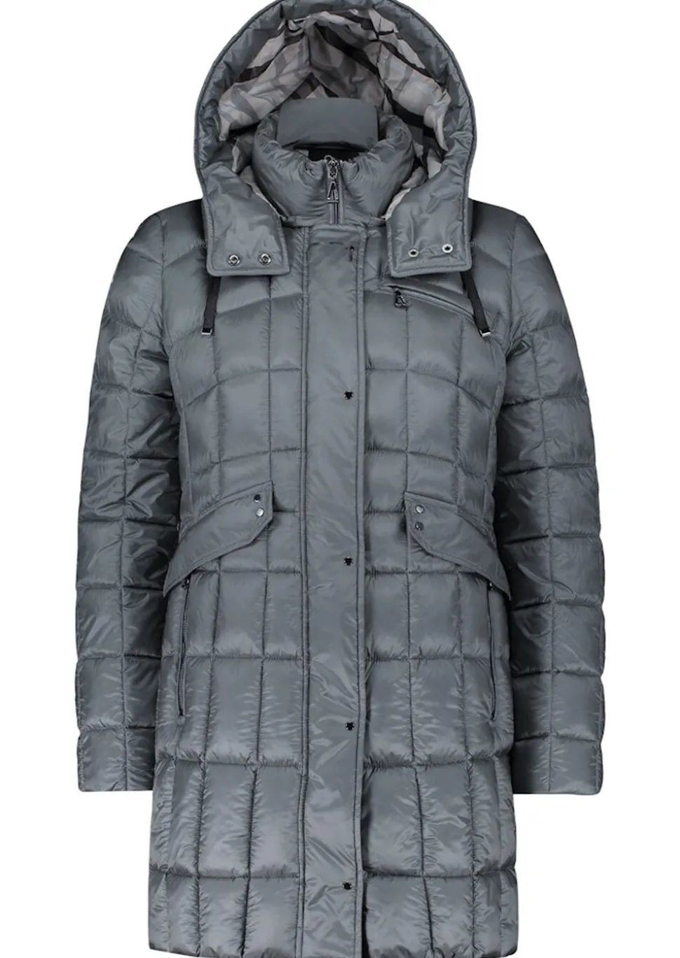 Manteau matelassé avec capuche amovible