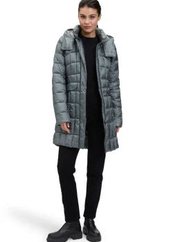 Manteau matelassé avec capuche amovible