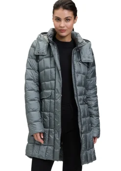Manteau matelassé avec capuche amovible