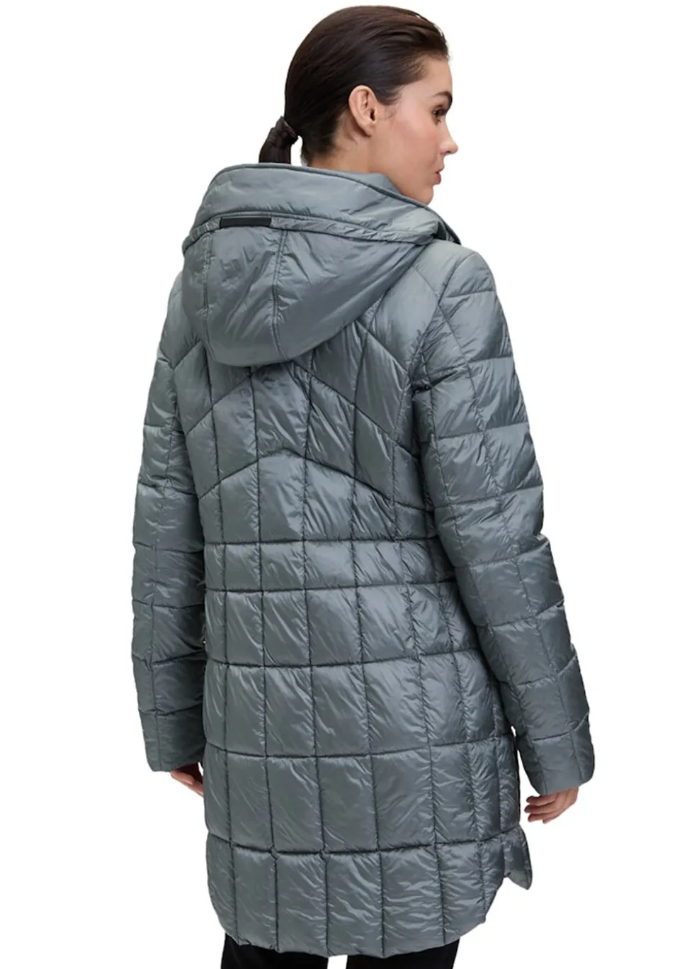 Manteau matelassé avec capuche amovible