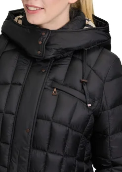Manteau matelassé avec capuche amovible