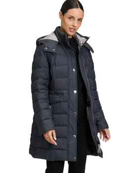 Manteau matelassé avec capuche amovible
