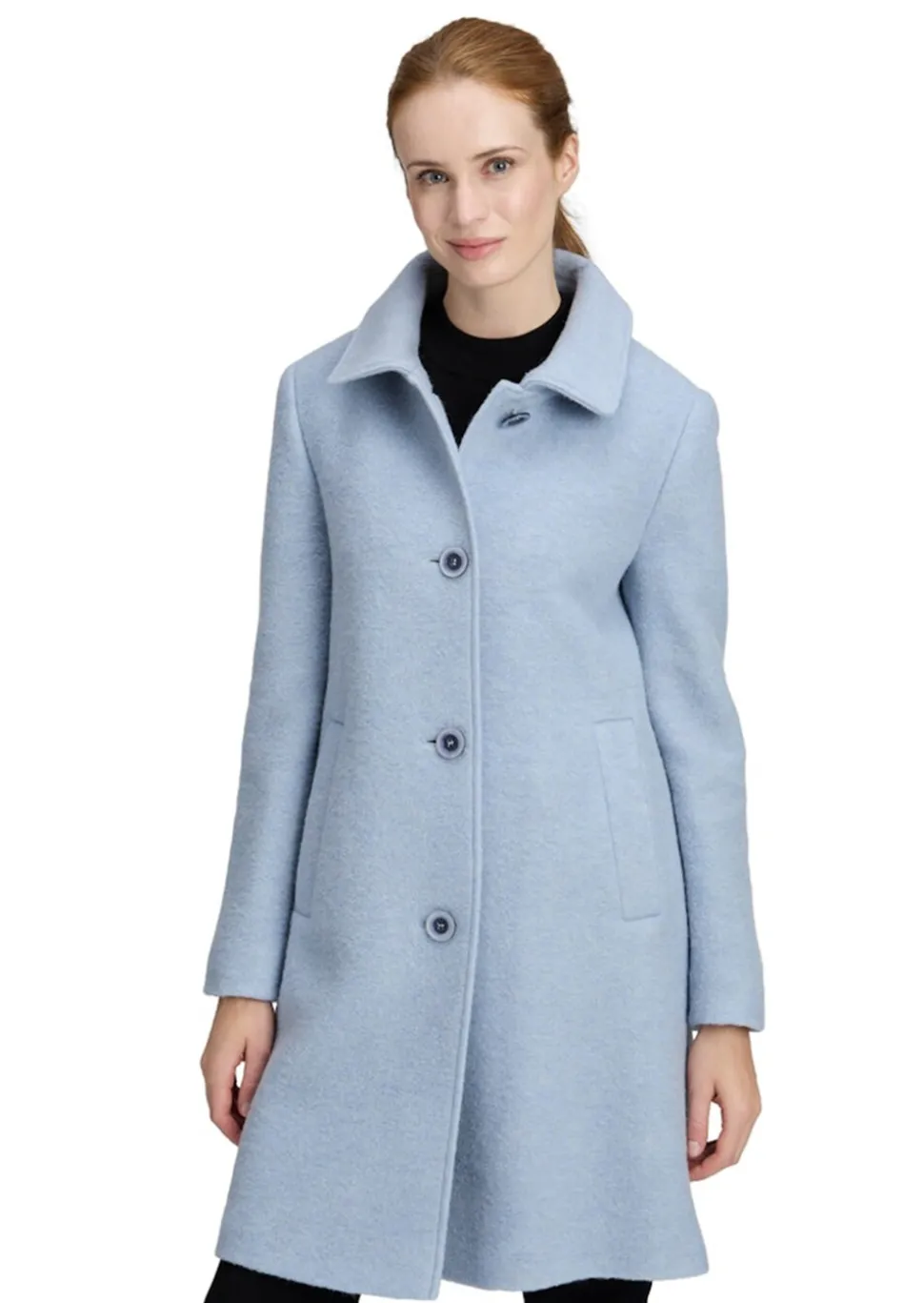 Manteau noble avec capuche amovible