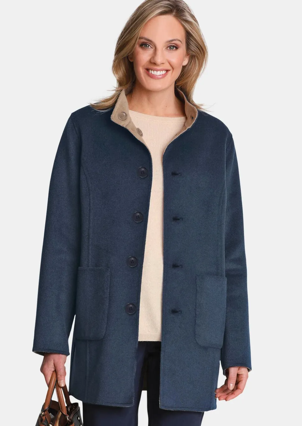 Manteau réversible
