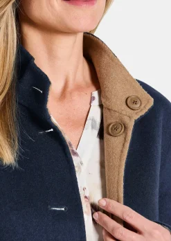 Manteau réversible