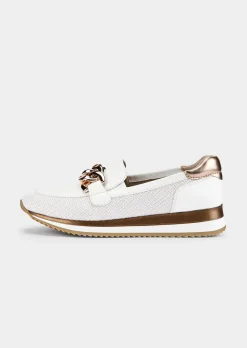 Mocassins avec élément décoratif raffiné