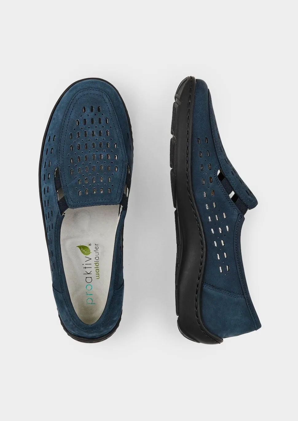 Mocassins avec voûte plantaire amovible