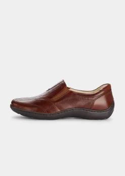 Mocassins en cuir