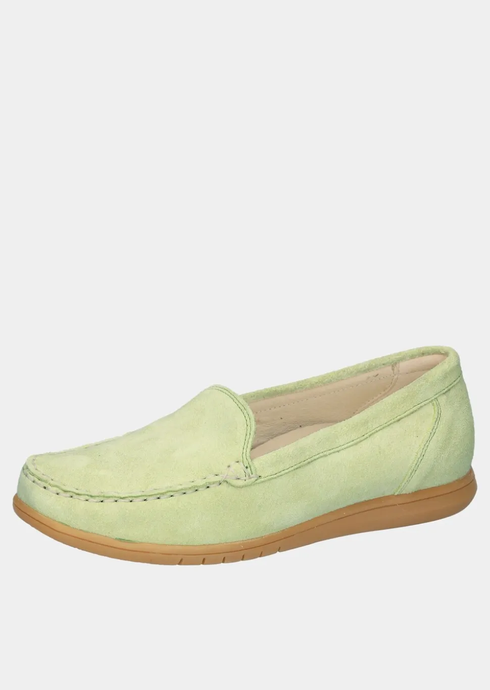 Mocassins en cuir, avec voûte plantaire amovible