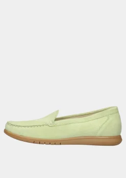 Mocassins en cuir, avec voûte plantaire amovible