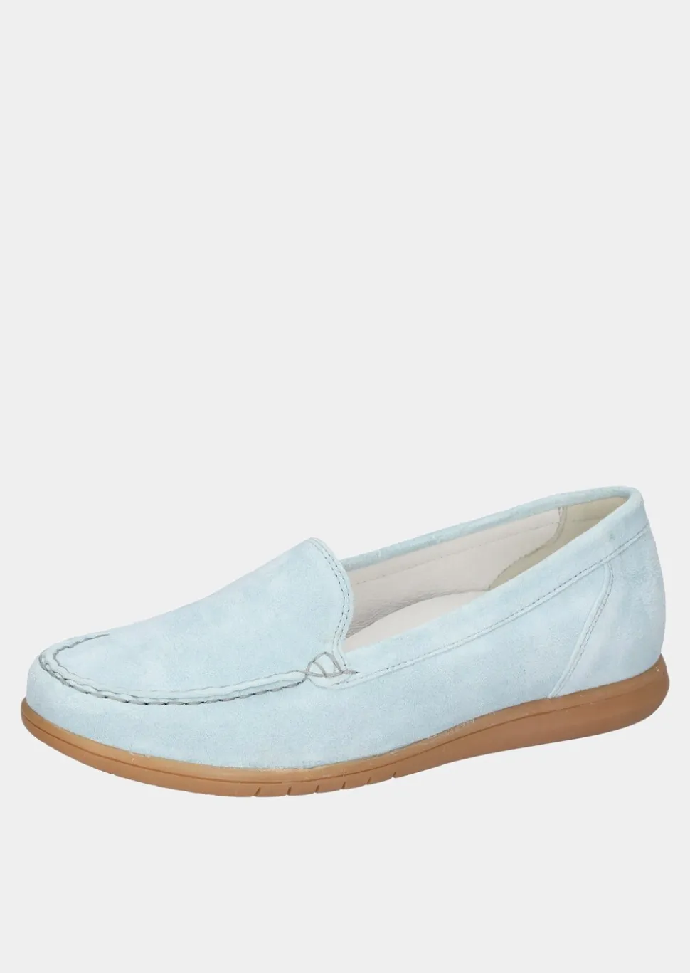 Mocassins en cuir, avec voûte plantaire amovible
