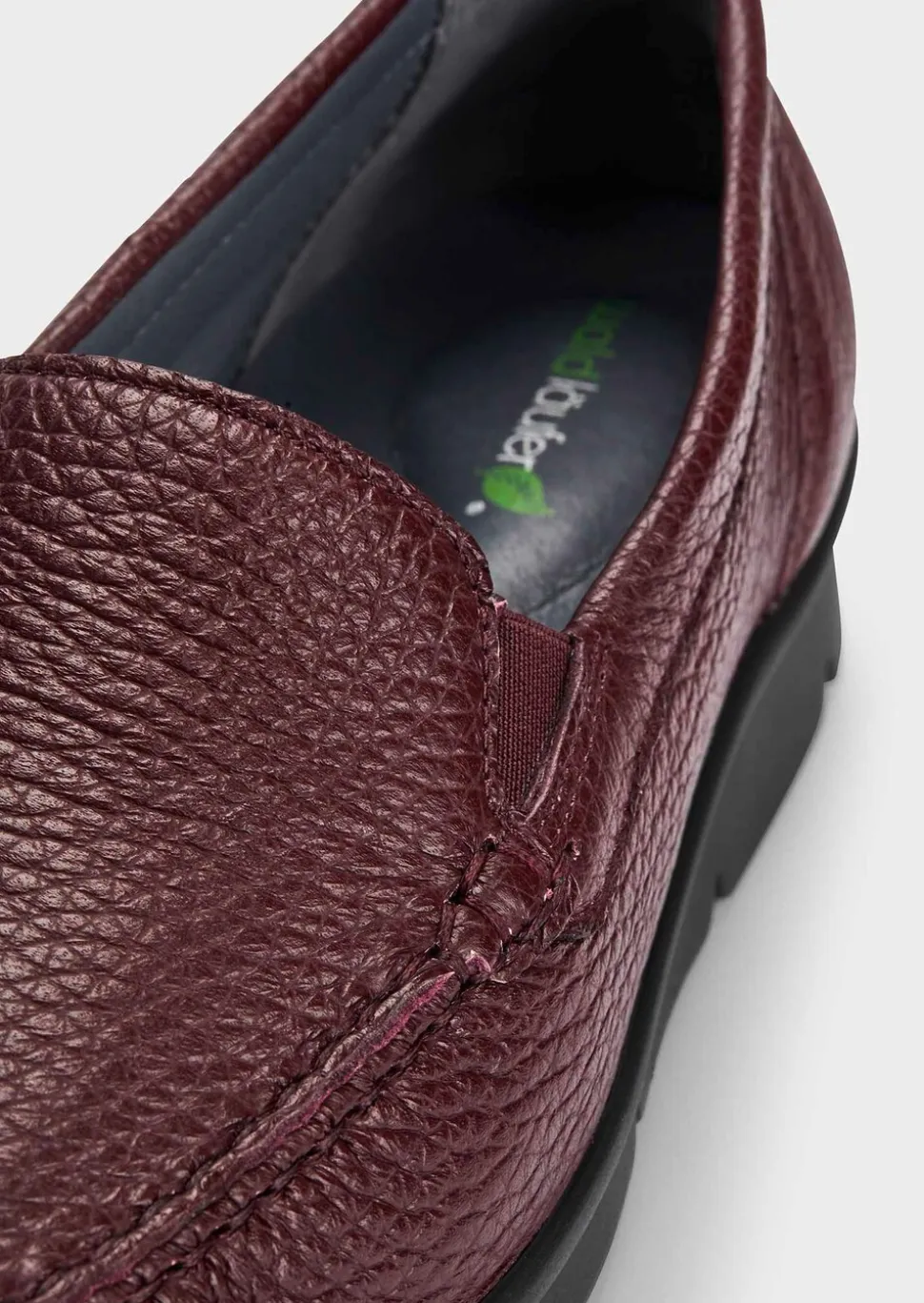 Mocassins en cuir de cerf avec semelle intérieure amovible