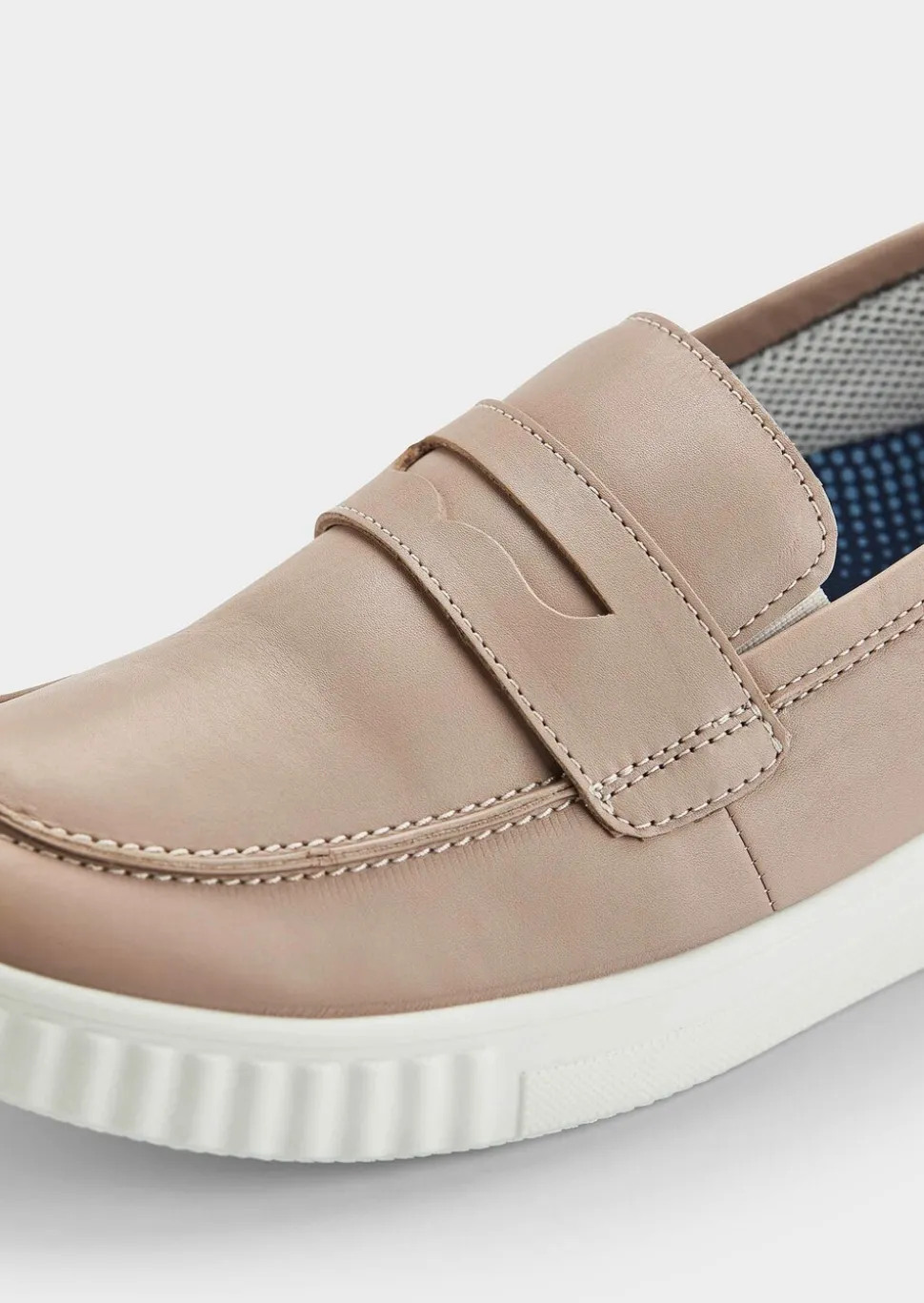 Mocassins en cuir souple