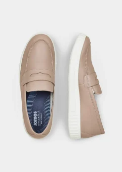 Mocassins en cuir souple