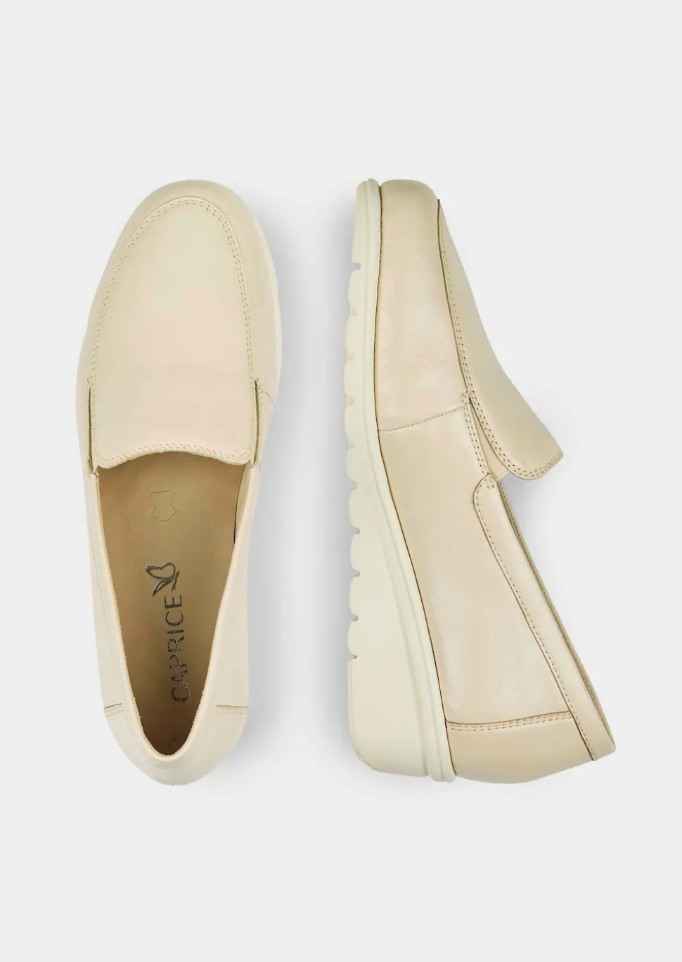 Mocassins en cuir souple