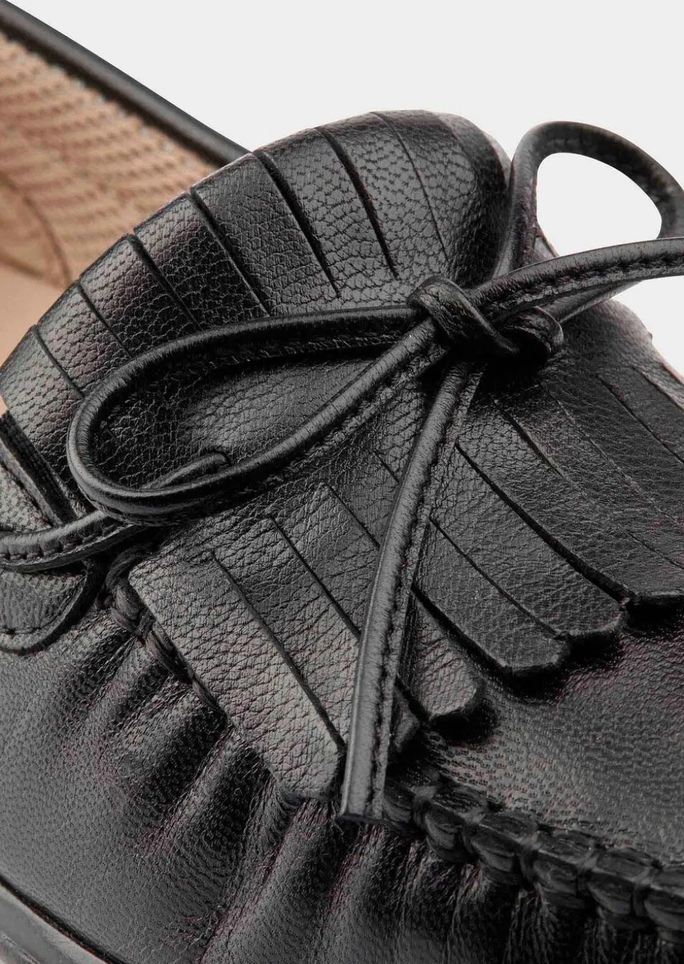 Mocassins en cuir véritable