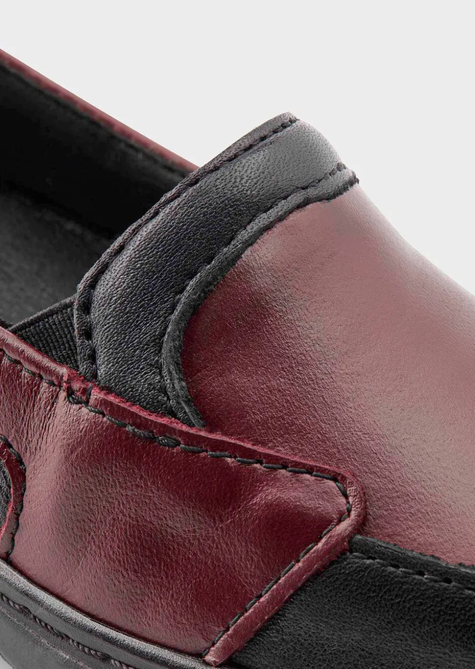 Mocassins en cuir véritable