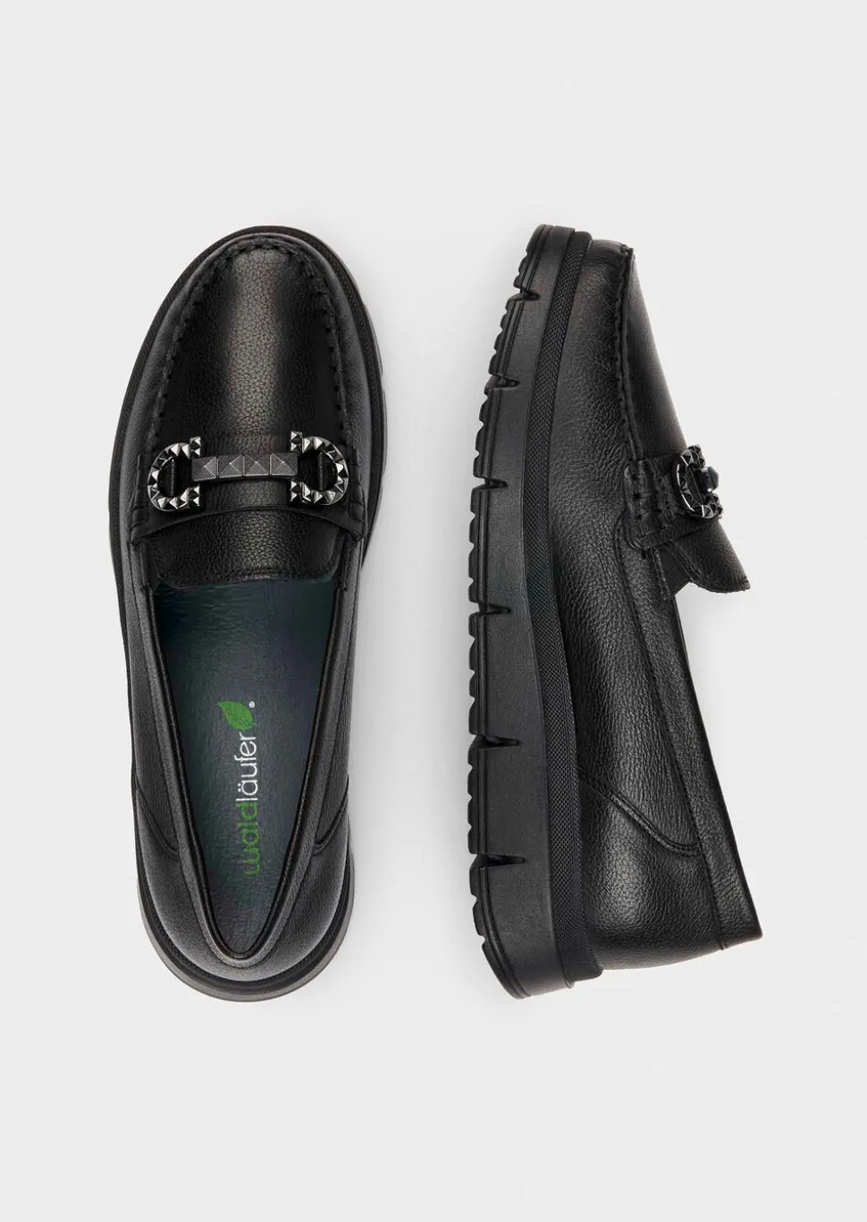 Mocassins élégants en cuir