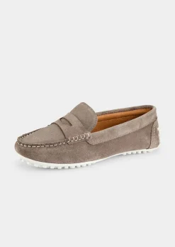 Mocassins élégants en cuir véritable