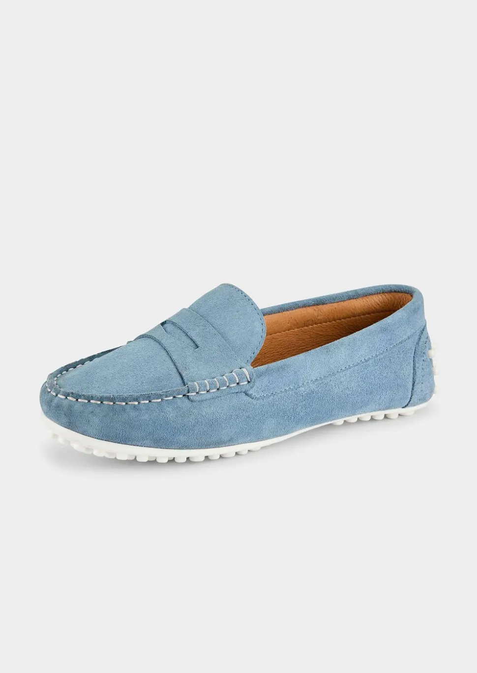 Mocassins élégants en cuir véritable