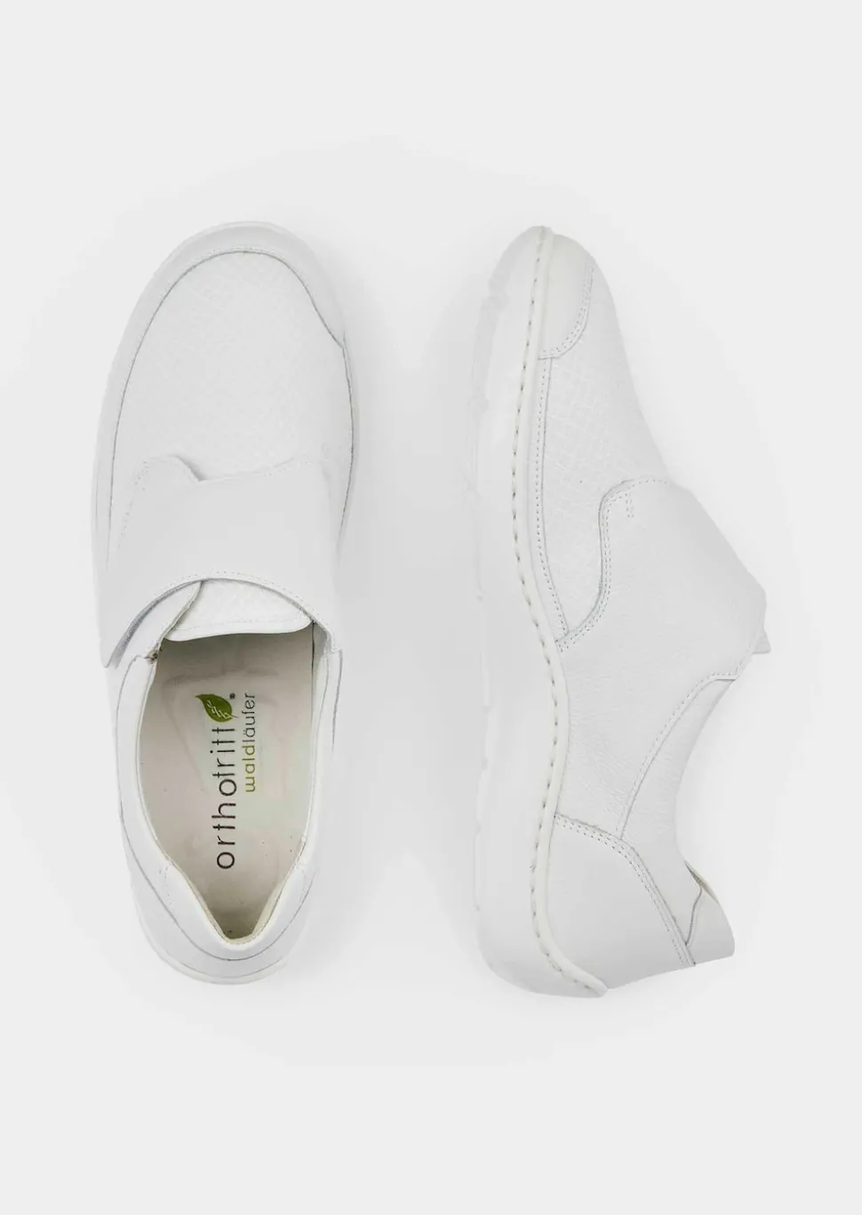 Mocassins à scratch réglable