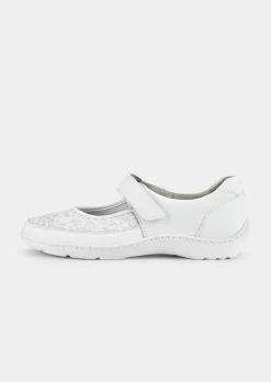 Mocassins à scratch réglable