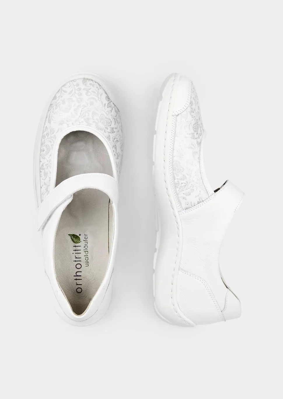 Mocassins à scratch réglable