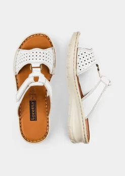 Mules avec bride scratchée