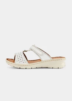 Mules avec bride scratchée