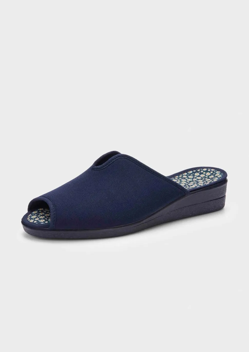Mules avec doublure en coton