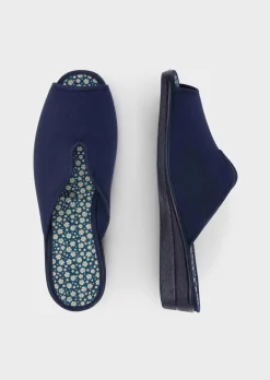 Mules avec doublure en coton