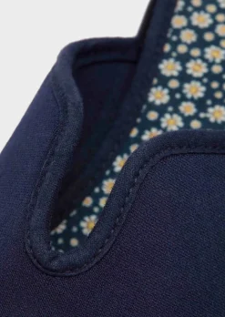 Mules avec doublure en coton
