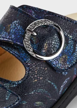 Mules avec semelle intérieure amovible