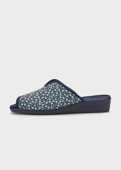 Mules à motif floral