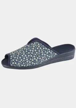 Mules à motif floral