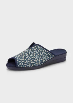 Mules à motif floral
