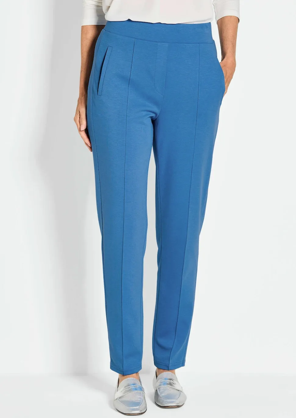 Pantalon ample SARA en jersey de viscose