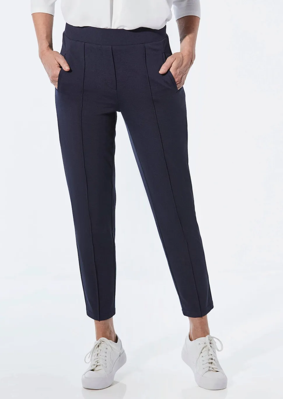 Pantalon ample SARA en jersey de viscose